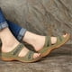 thumbnail image 5 of Sandalias de mujer de PU artificiales con boca de pez de verano, zapatos de mujer de tacón Extra transpirables ilimitados, 5 of 6