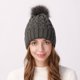 thumbnail image 5 of Sombrero con CalefaccióN por USB CáLido para Mujer Gorro con CalefaccióN de Punto de Invierno Gorro con CalefaccióN para Esquiar Camping Caza,Gris Oscuro A, 5 of 8