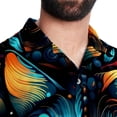 thumbnail image 5 of Cat Men's Printed Casual Button Down Short Sleeve Beach Shirts, 5 of 6