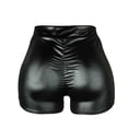 thumbnail image 5 of Shorts for Women High Waist Fashion Leather Shorts Casual Summer Comfortable Tight Leisure Outdoor Mini Shorts Hot Pants, 5 of 6