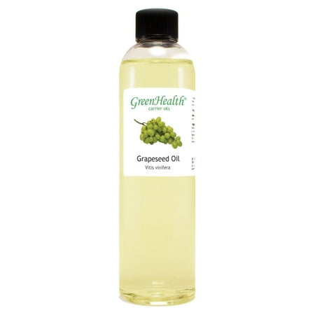 Grapeseed Carrier Oil - 8 fl oz - Clear Plastic Bottle w/ Cap