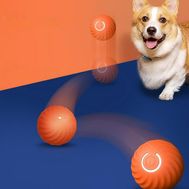 Pnellth Pet Ball Toy Smart Interactive Dog Jumping Ball Toy Bite-resistant  Active Rolling Ball - Walmart.com