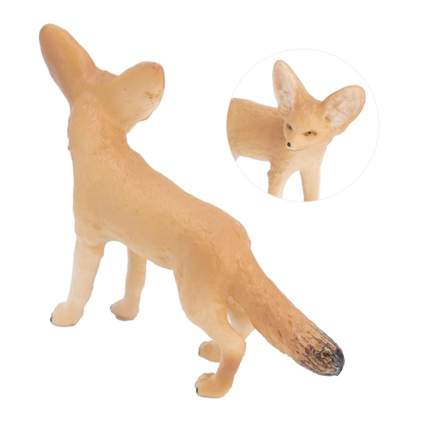 Figuras de Zorro Juguete Animales del Bosque Salvaje Juguetes Decoración Modelo Educativo de Aprendizaje Conjunto de Juegos Modelo Animal Cognitivo Juguete Modelo Animal Juguete ANGGREK Otros