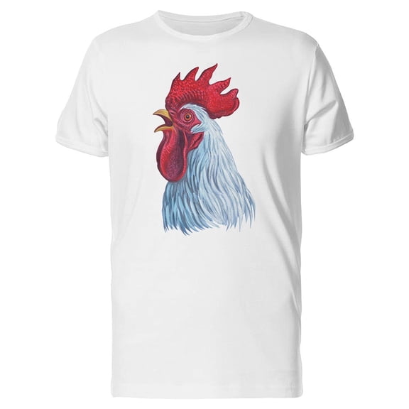 Watercolor Rooster Sketch Tee Men's -Image by Shutterstock