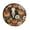 style-2, variant on Camping Spare Tire Cover 12inch Teal Blue Floral Pattern Wheel Protectors Weatherproof Wheel Covers Vintage Floral Leaves for Travel Trailer Camper Truck SUV Camper