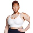 thumbnail image 4 of Top deportivo Under Armour Infinity de alto impacto blanco talla XL, 4 of 5