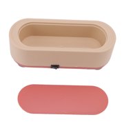 LIYJTK Ultrasonic Cleaning Machine,Watch Cleaning Machine Mini Portable Electric Jewelry Cleaner for for Jewelry, Silver, Retainer, Eyeglass, Watch Bands, Coins, pink