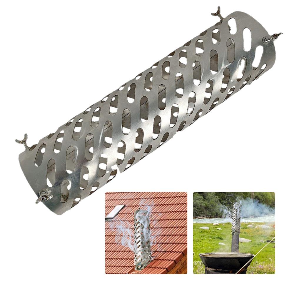 IMSHIE Stove Pipe Cap Stainless Steel Spark Arrestor Chimney Cap for