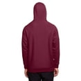 thumbnail image 2 of Team 365, The Adult Zone HydroSportâ„¢ Heavyweight Pullover Hooded Sweatshirt - SP DARK MAROON - XS, 2 of 2