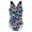 Leaves, variant on inhzoy Kids Girls Youth's One Piece Swimsuit Bikini Sleeveless Swimwear Bathing Suit,Sizes 4-16 Blue Fish Scales 16