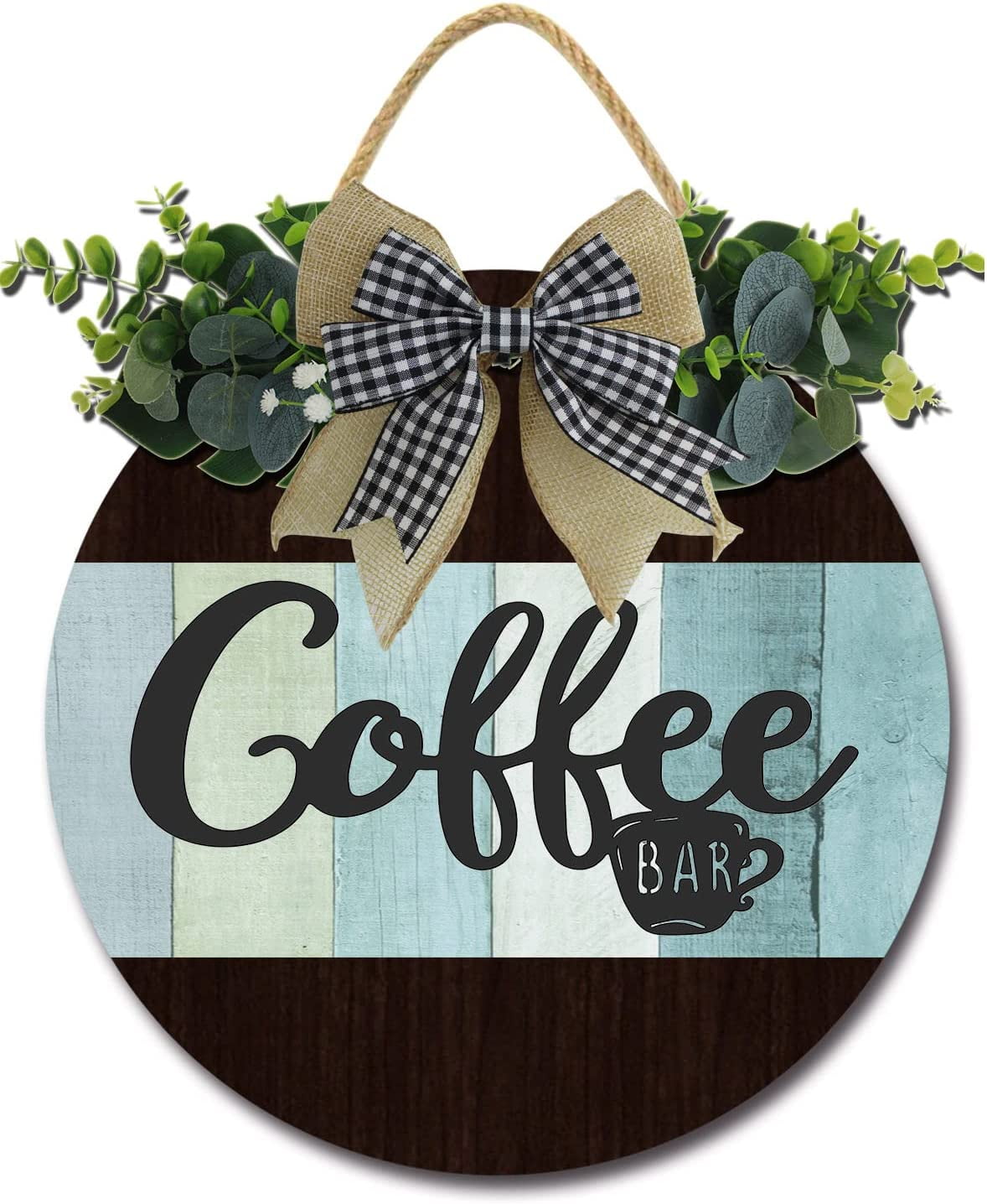 Vntage Coffee Bar Sgn Wood Cafe Restaurant Wall Décor - Etsy