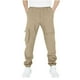 thumbnail image 1 of Cowsor Kids Solid Color Sweatpants Casual Elastic Waist Joggers Pants Comfort Loose Fit Athletic Pants Running Trousers, 1 of 6