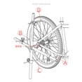 thumbnail image 2 of Patilla De Cambio Trasera Tmvgtek Lebycle Bicicleta Desviador Colgador Giratorio Bicicleta Cola Gancho Alineador Herramientas, 2 of 4