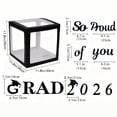 thumbnail image 3 of 2026 Graduation Balloon Boxes Decor, 4pcs Graduation Boxes “GARD” “2026” Letters, So Pround of You Decorations for Class of 2026 Party Supplies for College, High School (4Pcs_11.8x11.8in), 3 of 8