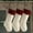 D.White, variant on 3-Pack Christmas Stockings 18 Inch - Santa Party Favors Decor for Tree Fireplace Hanging Socks White