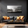 thumbnail image 2 of Hieng Abstract Watercolor Wall Painting Pictures for Bathroom Wall Decor Navy Blue Canvas Prints Blue and White Wall Art for Bedroom Kitchen Office, 2 of 6