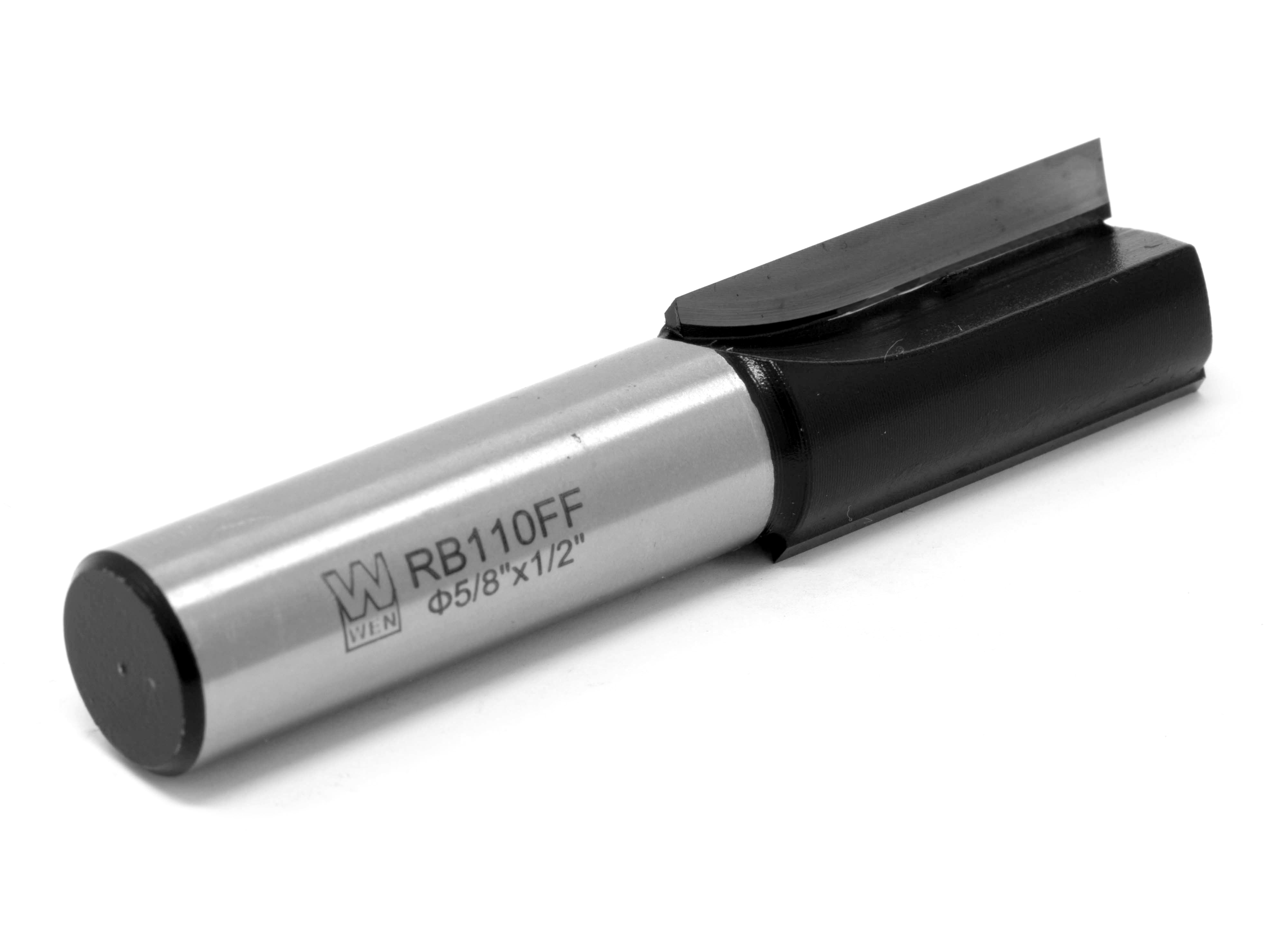 WEN 5/8 in. Straight 2-Flute Carbide-Tipped Router Bit with 1/2 in. Shank