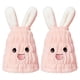 thumbnail image 1 of 2 toallas de secado rápido para niños, turbante de microfibra súper absorbente con orejas de conejo, gorro de secado rápido para ducha, 1 of 7