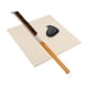 thumbnail image 1 of Cepillo de madera para pizza, cepillo de piedra para limpieza, juego de pinzas manuales, herramienta para limpieza de pizza, 1 of 9