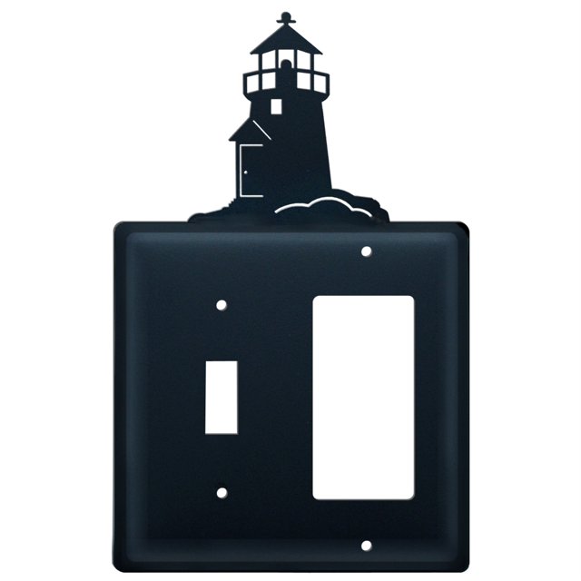 Faro: interruptor único y GFI(ESG-10) Village Wrought Iron ESG-10