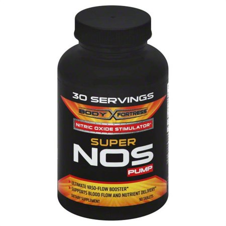 US Nutrition Body Fortress Super NOS Pump, 90 ea