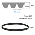 thumbnail image 2 of 10 Packs 2GT Timing Belt Closed Loop Rubber Belts 280-2GT-6, 6mm Width x 280mm Length, 3D Printer Timing Belt, 2 of 6