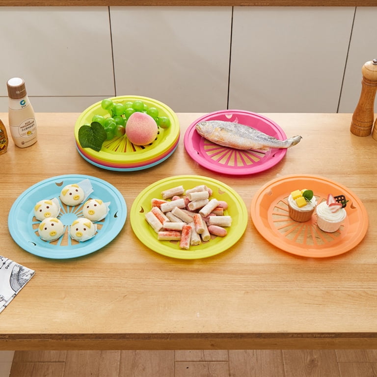 Tessco Reusable Plastic Paper Plate Holder, 10 Inch Reusable For 9