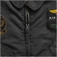 thumbnail image 3 of Rothco Diamond Nylon Quilted Flight Jacket, Navy Blue, 4XL, 3 of 4