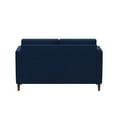 thumbnail image 6 of LifeStyle Solutions Jareth Loveseat in Navy Blue Fabric Upholstery, 6 of 7