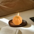 thumbnail image 6 of Fall Danhjin Pumpkin Candle, Halloween Fall Scented Candles with Spiced Pumpkin, Natural Pumpkin Shaped Candle for Thanksgiving Fall Home Decor, 3.42x2.16in, 6 of 6