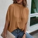 thumbnail image 5 of Blusa de manga murciélago para mujer, blusa holgada informal de verano para mujer, camisas con mangas murciélago, resultados impresionantes, 5 of 8