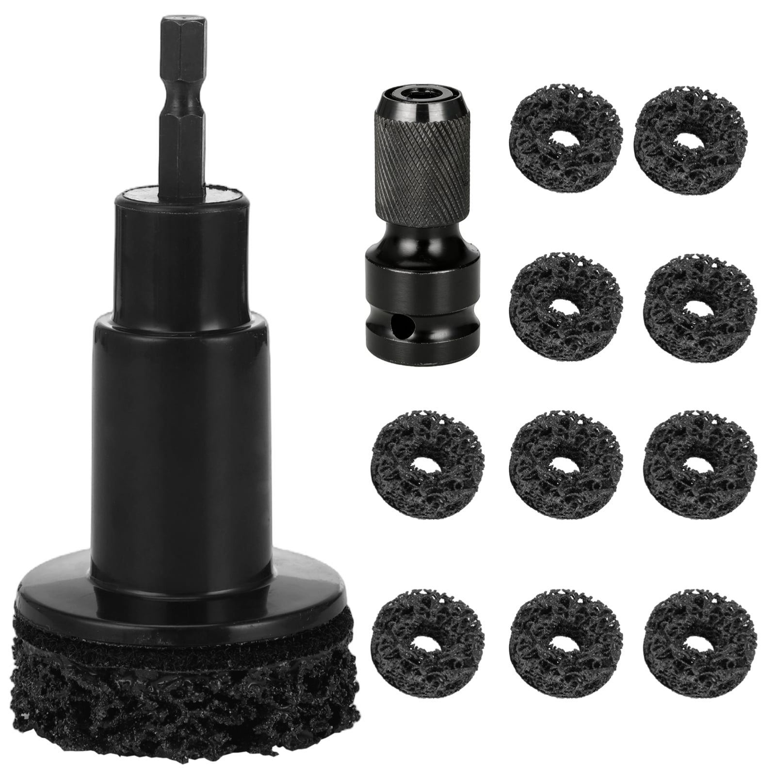 Wheel Cleaning Kit – For Electric Drills or 1/2-Inch Impact Wrenches