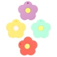 thumbnail image 3 of Key Covers Silicone Flower Shaped Cute Key Cover For Students And Children Daily Use 4Pcs, 3 of 8