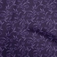 thumbnail image 1 of oneOone Velvet Purple Fabric Floral Craft Projects Decor Fabric Printed By The Yard 58 Inch Wide, 1 of 5