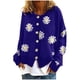 thumbnail image 1 of Cárdigan, Suéteres Para Mujer, Suéteres de Otoño E Invierno, Abrigo de Punto de Manga Larga Con Estampado Floral Informal A La Moda, Tops Odeerbi ODB177741, 1 of 5