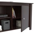 thumbnail image 1 of 25" Espresso Melamine and Engineered Wood TV Stand, 1 of 2