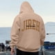 thumbnail image 4 of MHFRRA Sudadera con Capucha para Hombre, de Manga Larga, Informal, Cómoda, con Cordón Ajustable para Deportes Al Aire Libre y Uso Diario Caqui, 4 of 6