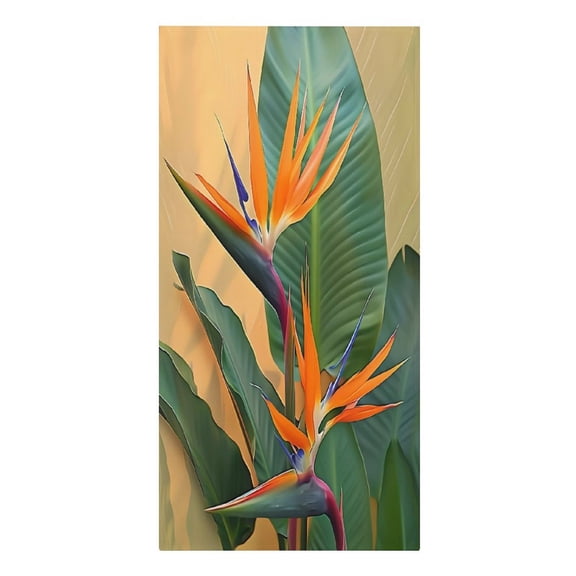 RKSupls Paradise Flower Tropical Garden Microfiber Beach Towel Absorbent Compact Towels for Swimming Pool Beach Travel Things for Vacation Essentials Adult Gift,61.4×30.3Inch