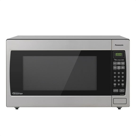 Panasonic 2.2-cu. ft. 1250W Countertop Microwave with Inverter Technology, Stainless Steel NN-SN95HS