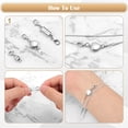 thumbnail image 4 of 24Pcs Magnetic Necklace Clasps & Closures,Jewelry Magnetic Clasp Connector Clasp Bracelet Extender for Jewelry Making, 4 of 7