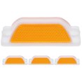 thumbnail image 1 of 4pcs Warning Delineator Traffic Reflective Road Fence Signs Safety Road Marker, 1 of 9