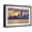 Black Frame, variant on Art.com Chicago, Illinois - Moody Skyline Art Print by Lantern Press, Brown Frame Wall Art, 23" x 17"