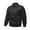 Black, variant on Men's Lightweight Jackets Fashion Casual Solid Color Pockets Zipper Long Sleeve Outwear Coat