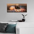 thumbnail image 4 of Mindset is Everything Wall Art Lion Inspirational Canvas Wall Art Posters Prints 3 Pieces Motivational Quote Painting for Office Home Bedroom Decor Framed Ready to Hang [36''''W x 16''''H], 4 of 6