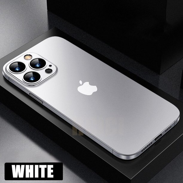 Funda mate ultradelgada para IPhone, 15, 14, 13, 12 Mini, X, XR, 11 Pro Max, 15, 14, 7, 8 Plus, PC duro, fundas a prueba de golpes