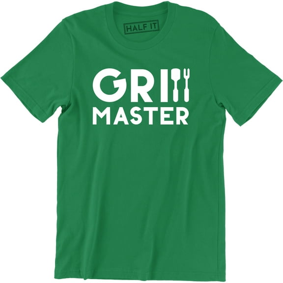 Grill Master- BBQ barbecue Dad Father Father's Day Grandpa Mens T-Shirt