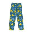 thumbnail image 3 of Lsque Rubber Duck Print Men's Pajama Pants, Lounge Pant - Comfortable Home Wear,Elastic Waistband, Stylish Design-Large, 3 of 9