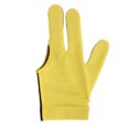 thumbnail image 2 of Guante de piscina de 3 dedos guantes de billar de talla única antideslizante poliuretano amarillo mano izquierda para club ANGGREK Otros, 2 of 8