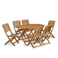 thumbnail image 3 of East West Furniture 7 Piece Patio Dining Set, 3 of 7
