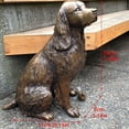 thumbnail image 3 of BallsFHK Springer Spaniel Statue Garden Decor,Resin Animal Dog Sculpture Yard Patio Figurine Indoor Outdoor Decorative Ornament Art, 3 of 7